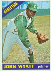 1966 Topps Baseball Cards      521     John Wyatt